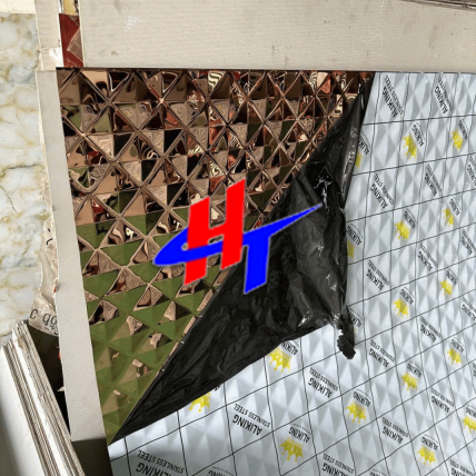 Tấm inox gợn sóng 19