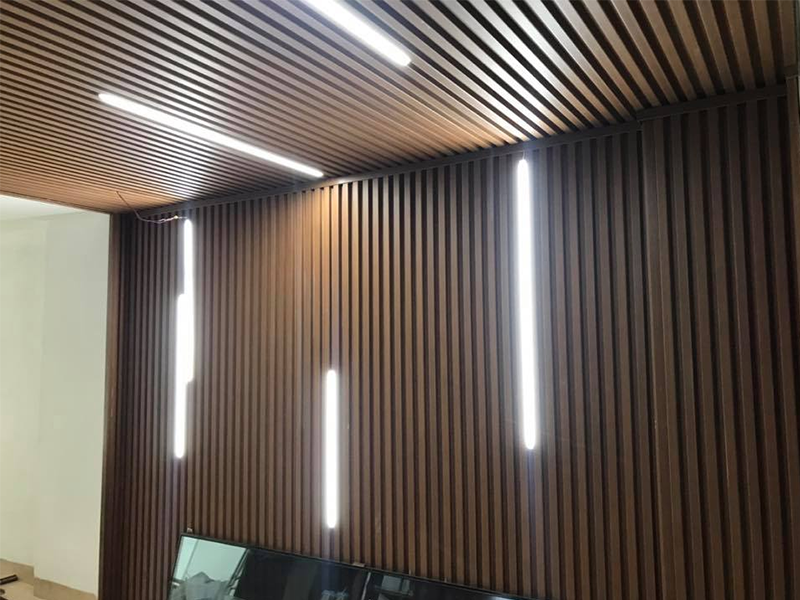 Lam Gỗ Nhựa Composite Vật Liệu Ốp Trần, Tường Nhà Hot Nhất Hiện Nay