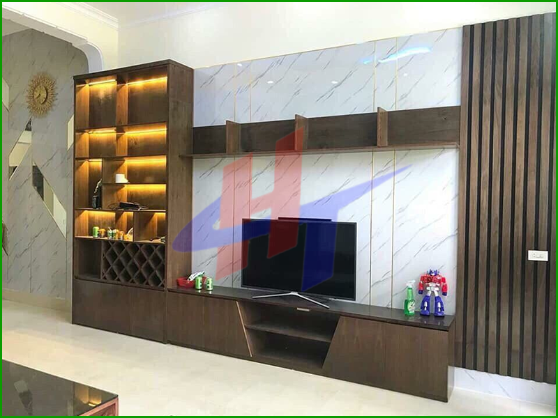 Mẫu ốp tường phòng khách - 05