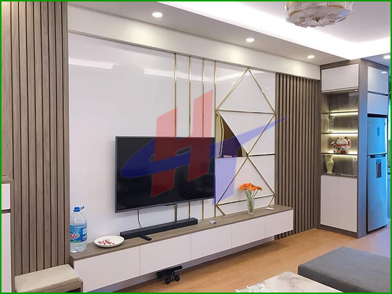 Mẫu ốp tường phòng khách - 06