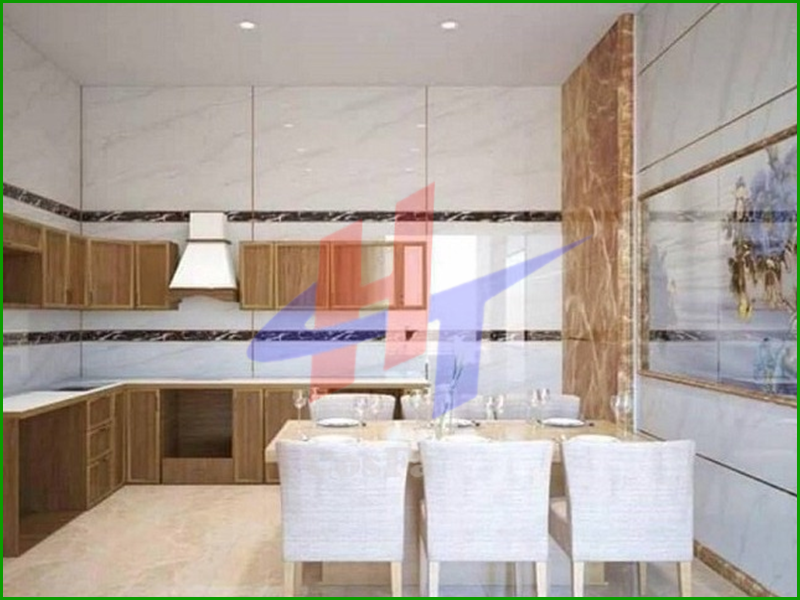 Mẫu tấm nhựa giả đá trang trí nhà bếp - 035