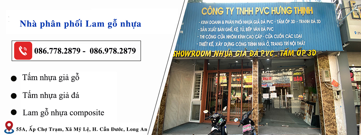 Nhà phân phối Lam gỗ nhựa tại Long An
