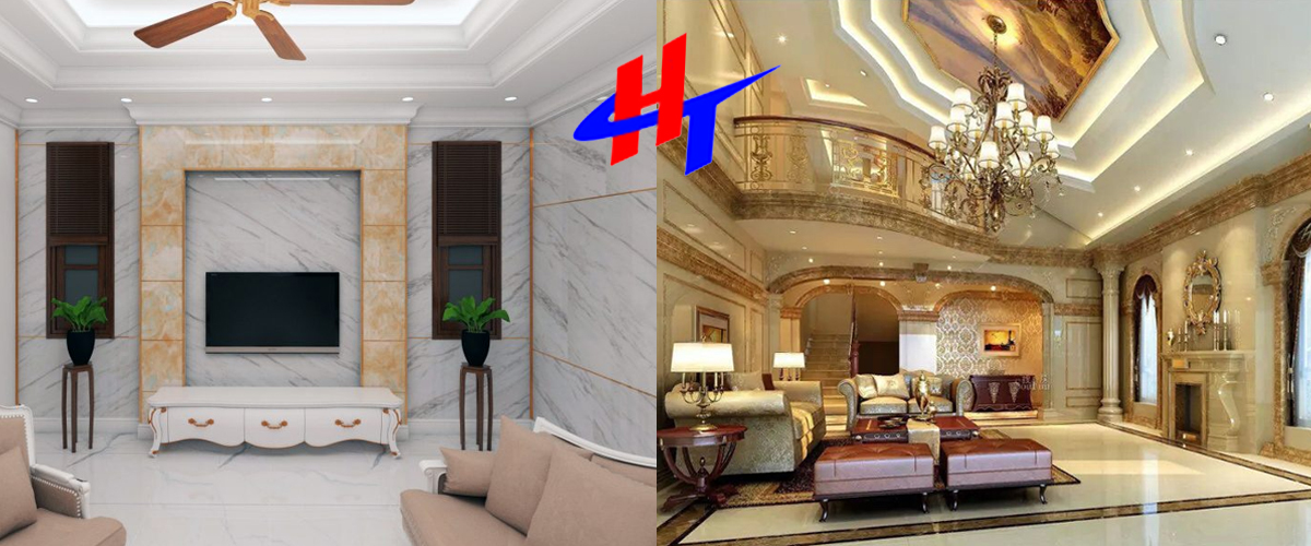 Tấm nhựa giả đá trang trí khách sạn