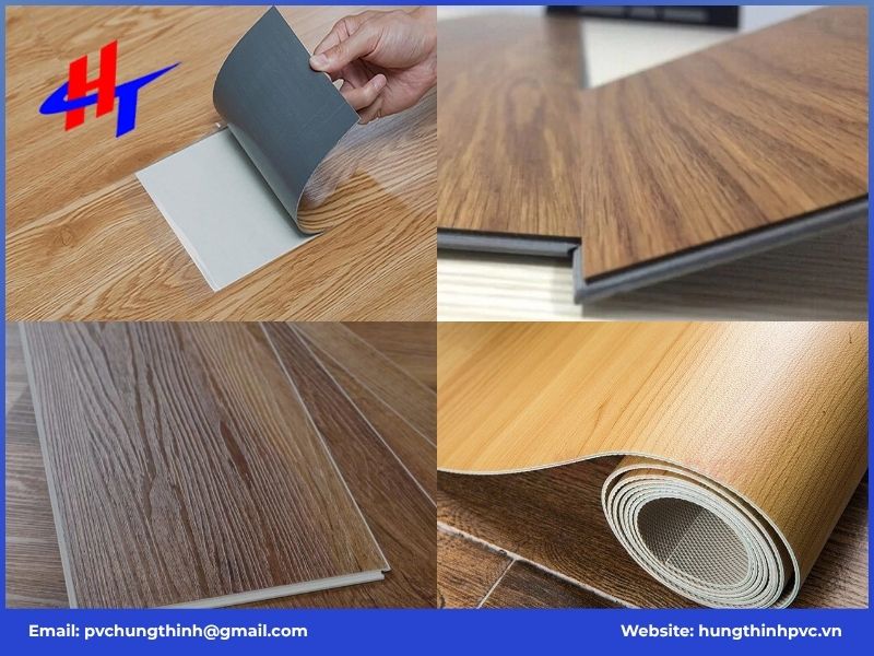 Các dòng sản phẩm sàn nhựa phổ biến hiện nay