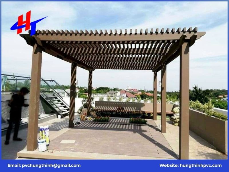 Các loại lam cột ngoài trời phổ biến tại Sài Gòn