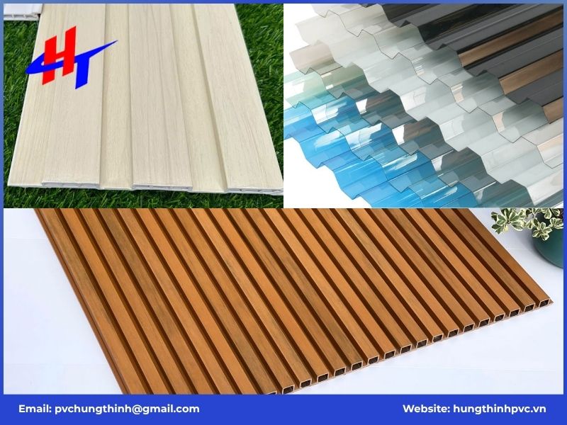 Các loại lam sóng nhựa phổ biến trên thị trường
