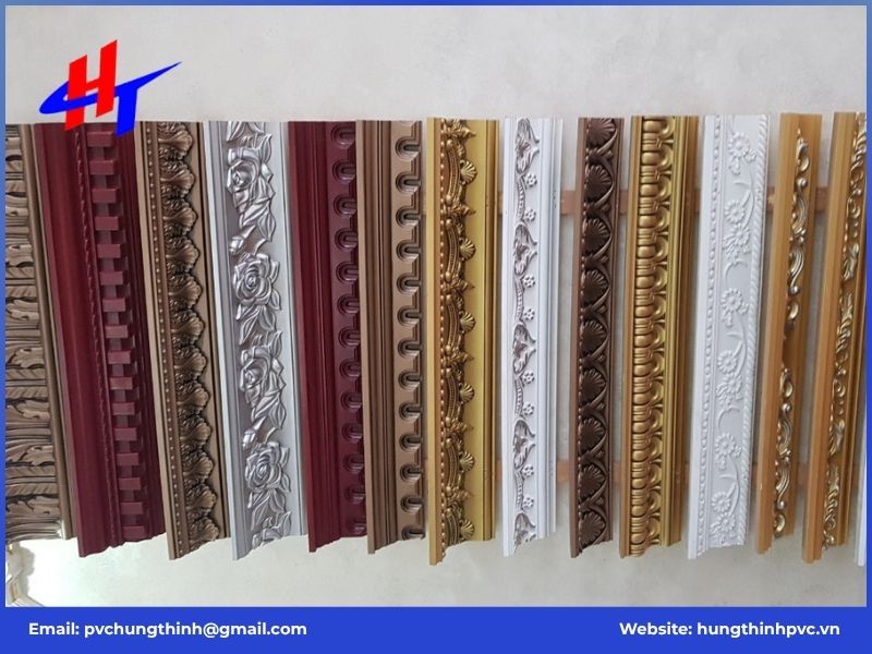 Các loại phào chỉ phổ biến trên thị trường hiện nay