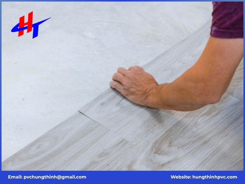 Các loại sàn dán phổ biến tại Bình Dương