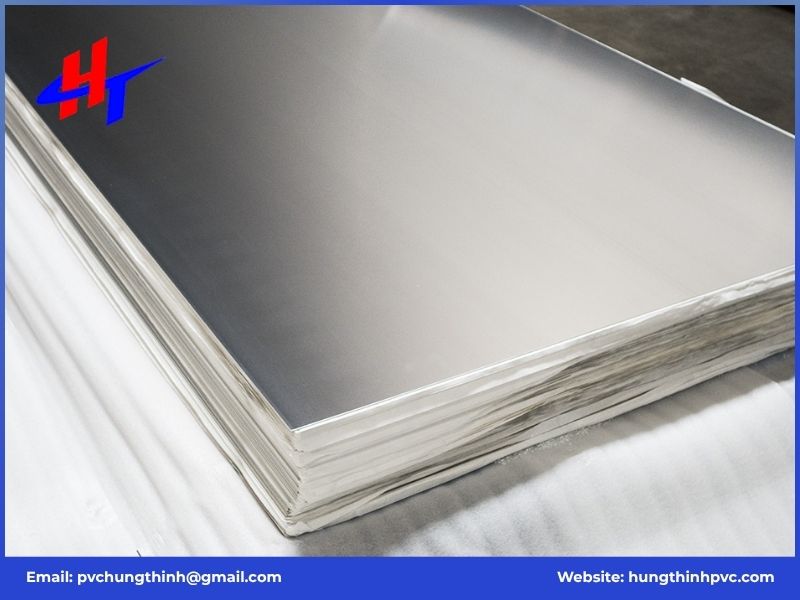 Các loại tấm inox phẳng/gợn phổ biến tại Bình Dương