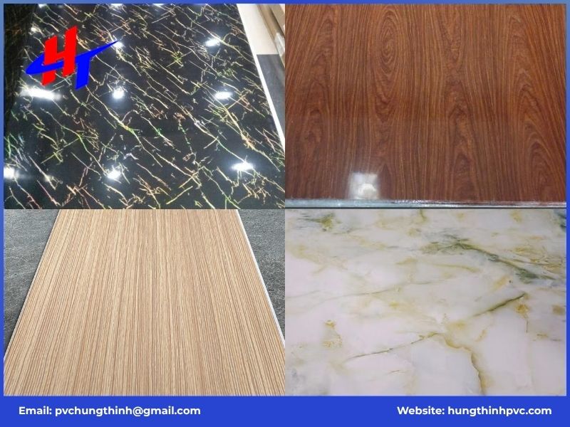Các loại tấm nhựa PVC phổ biến hiện nay