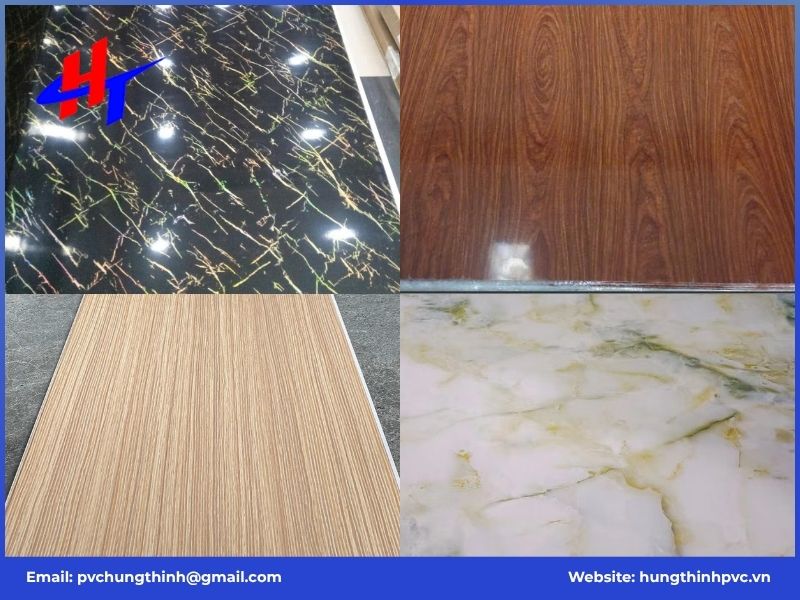 Các loại tấm nhựa PVC phổ biến hiện nay