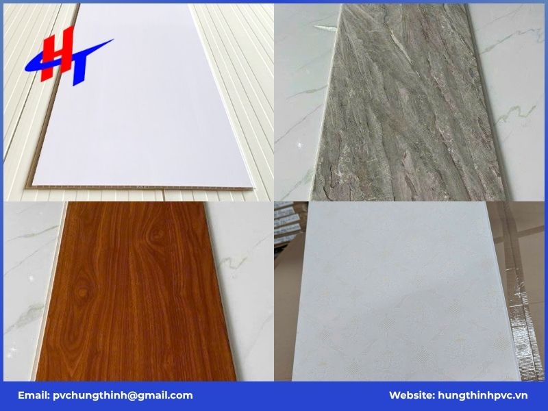 Các loại tấm PVC Nano phổ biến trên thị trường