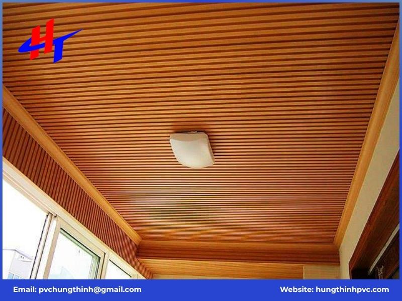 Các mẫu tấm lam sóng đẹp cho trần nhà hiện đại