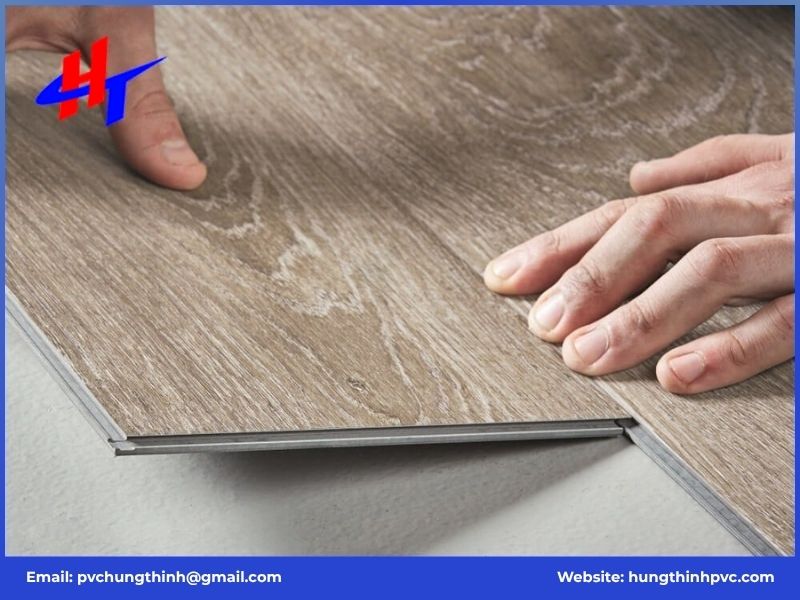 Giới thiệu chung về sàn nhựa khóa hèm