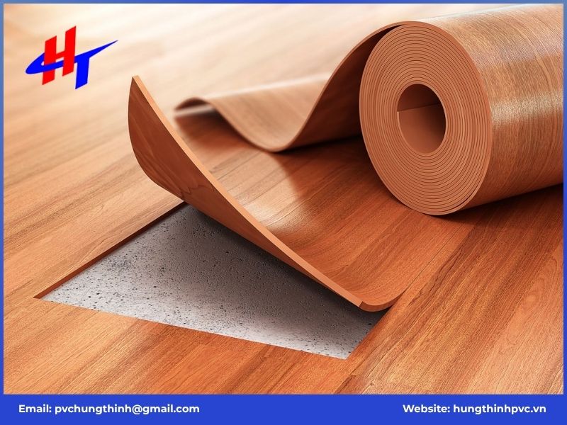 Hưng Thịnh - Đơn vị cung cấp sàn nhựa Vinyl cuộn uy tín, chất lượng