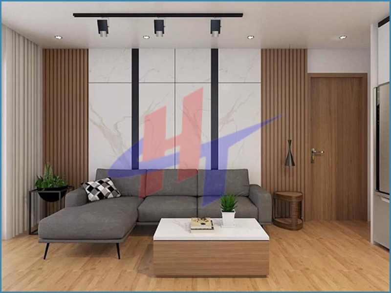 lam gỗ nhựa vật liệu trang trí nội thất mới