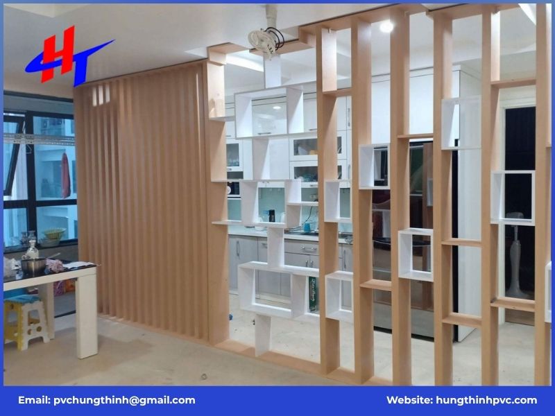 Lý do nên chọn vách ngăn nhựa cho phòng khách