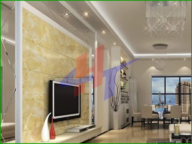 mẫu ốp tường phòng khách - 01