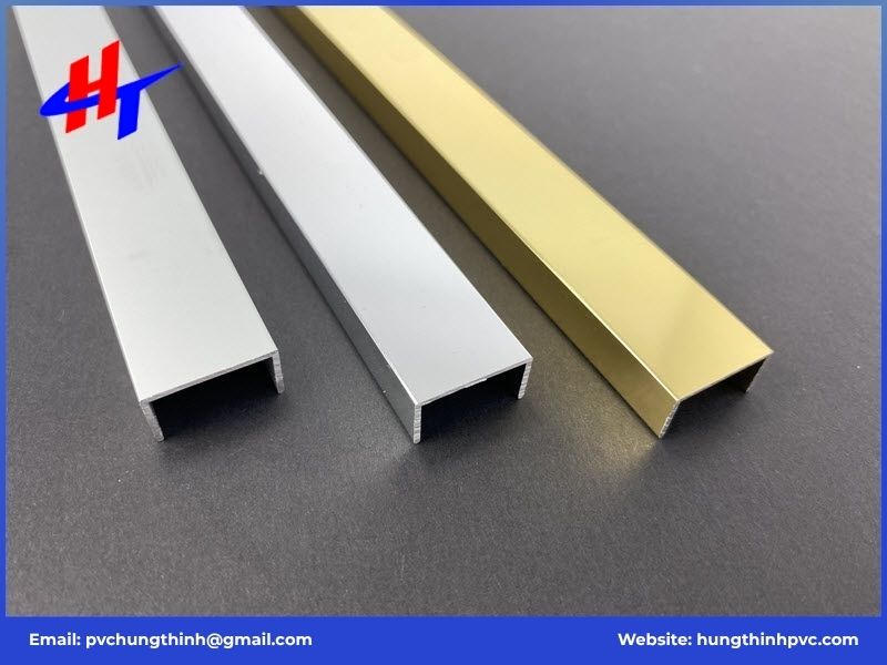 Nẹp nhôm là gì? Vai trò trong thi công nội thất