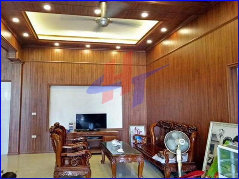 nhựa giả gỗ ốp tường, trần nhà