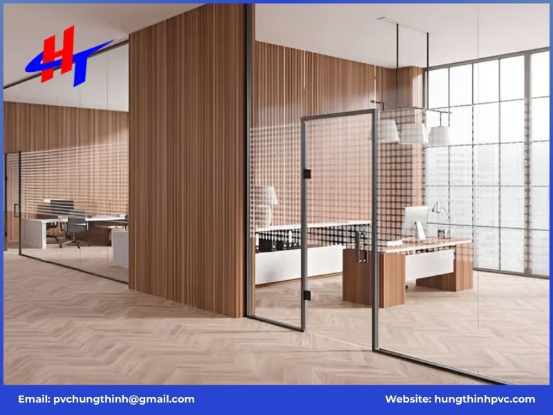Nhu cầu thi công vách ngăn nhựa tại TP.HCM hiện nay