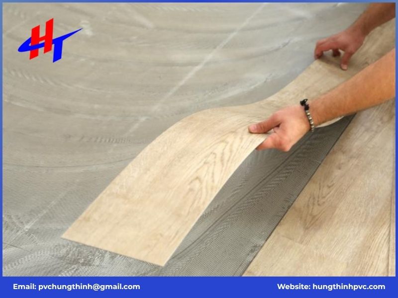 Quy trình cung cấp sàn dán tại TP.HCM của Hưng Thịnh
