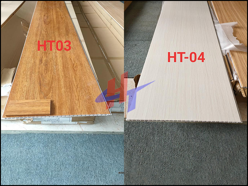 tấm nhựa giả gỗ ốp tường trần nhà
