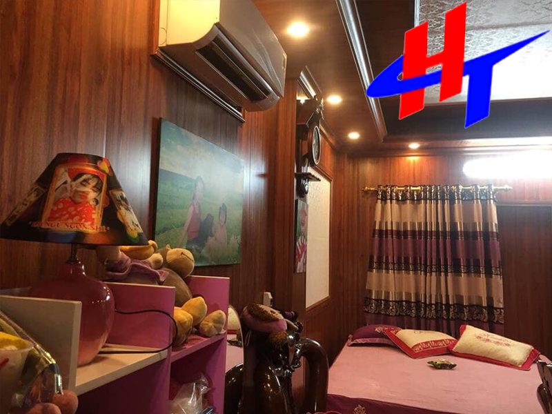 tấm pvc nano trang trí phòng ngủ