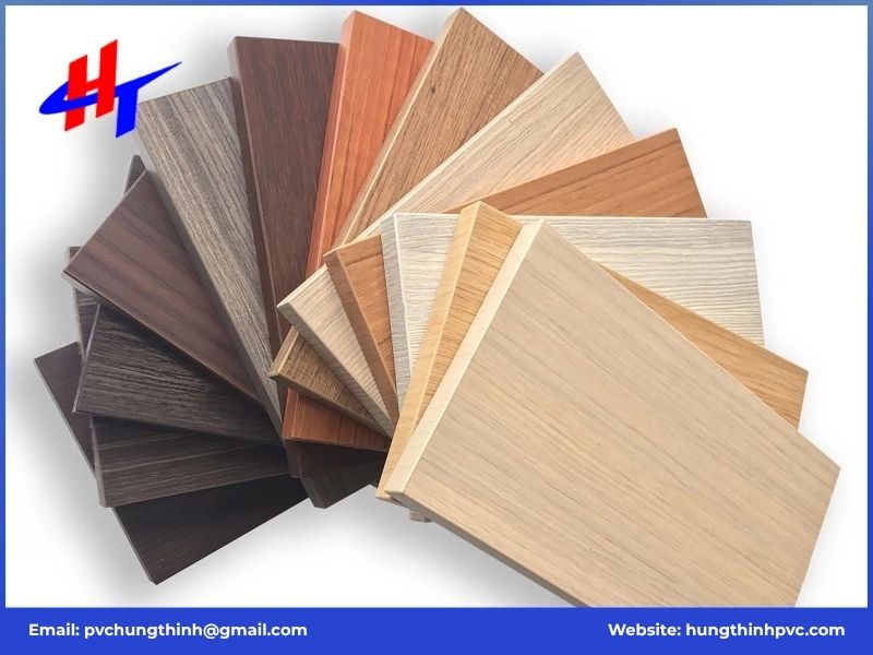 Tấm nhựa giả gỗ PVC, nhựa composite