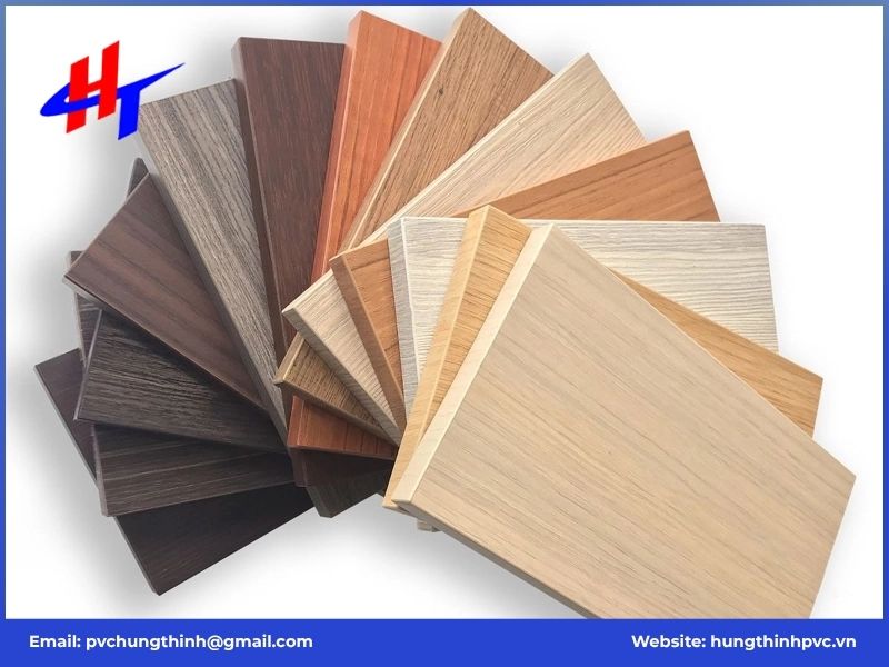 Tấm nhựa giả gỗ PVC, nhựa composite
