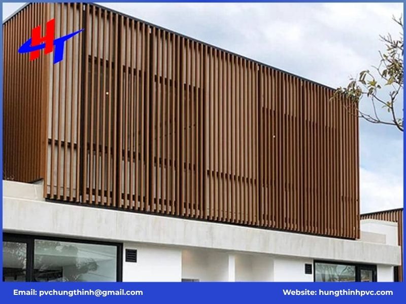 Ứng dụng cột lam nhựa trong thiết kế và xây dựng