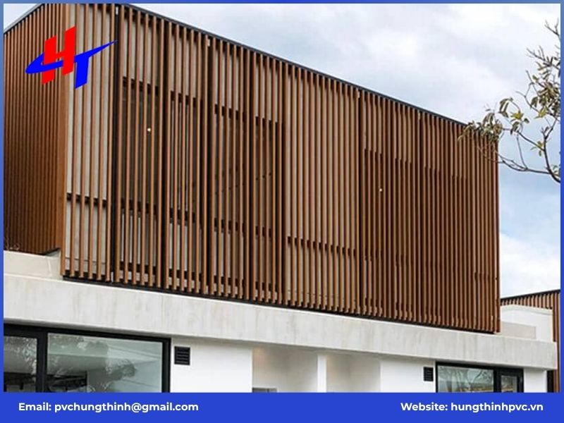 Ứng dụng cột lam nhựa trong thiết kế và xây dựng