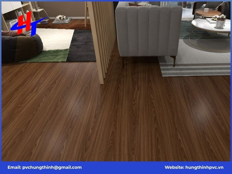 Ứng dụng của sàn nhựa dán keo