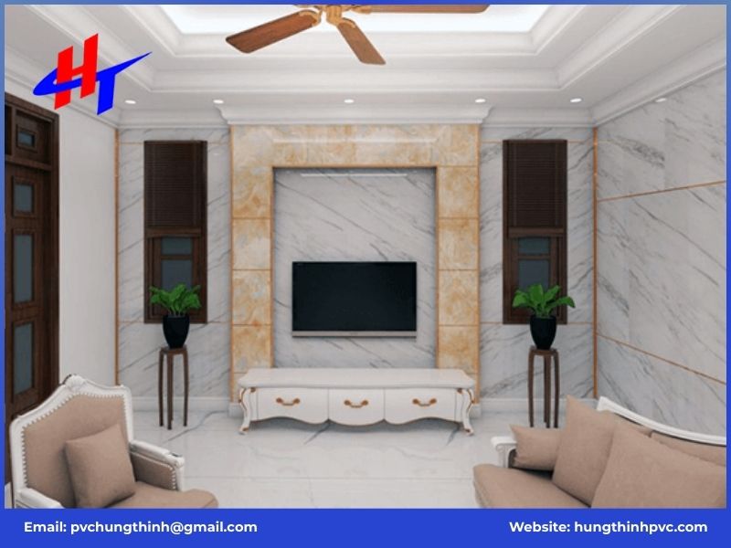 Ứng dụng nhựa giả đá trong thiết kế không gian