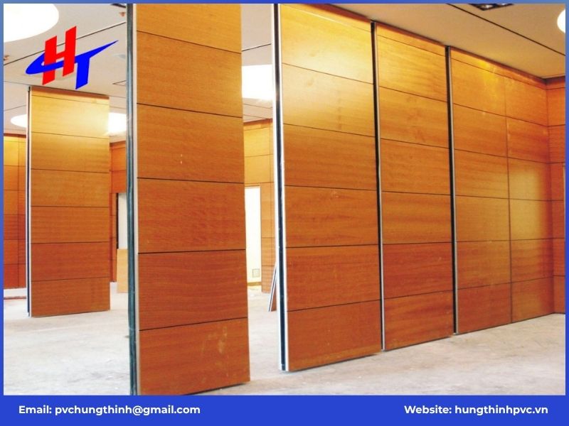 Ứng dụng phổ biến của vách ngăn nhựa PVC