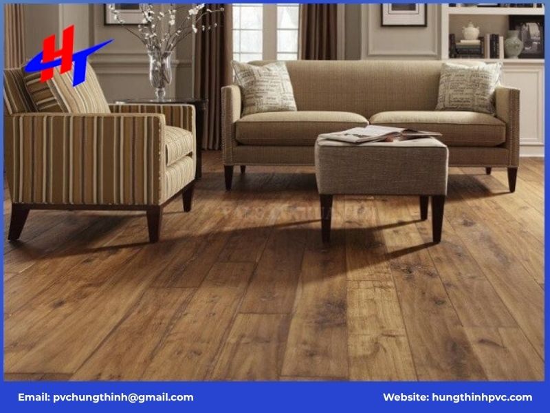  Ứng dụng thực tế của sàn nhựa khóa hèm
