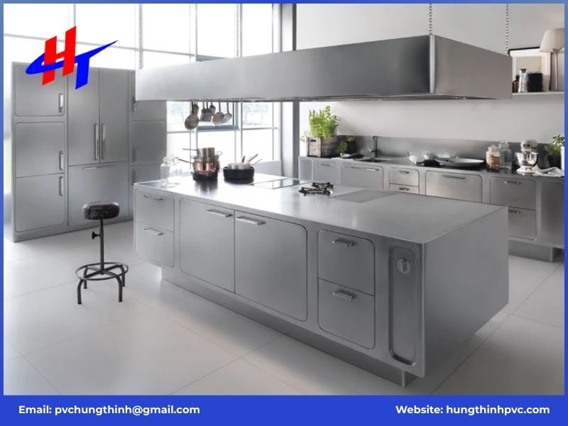 Ứng dụng thực tế của tấm inox phẳng và tấm inox gợn sóng